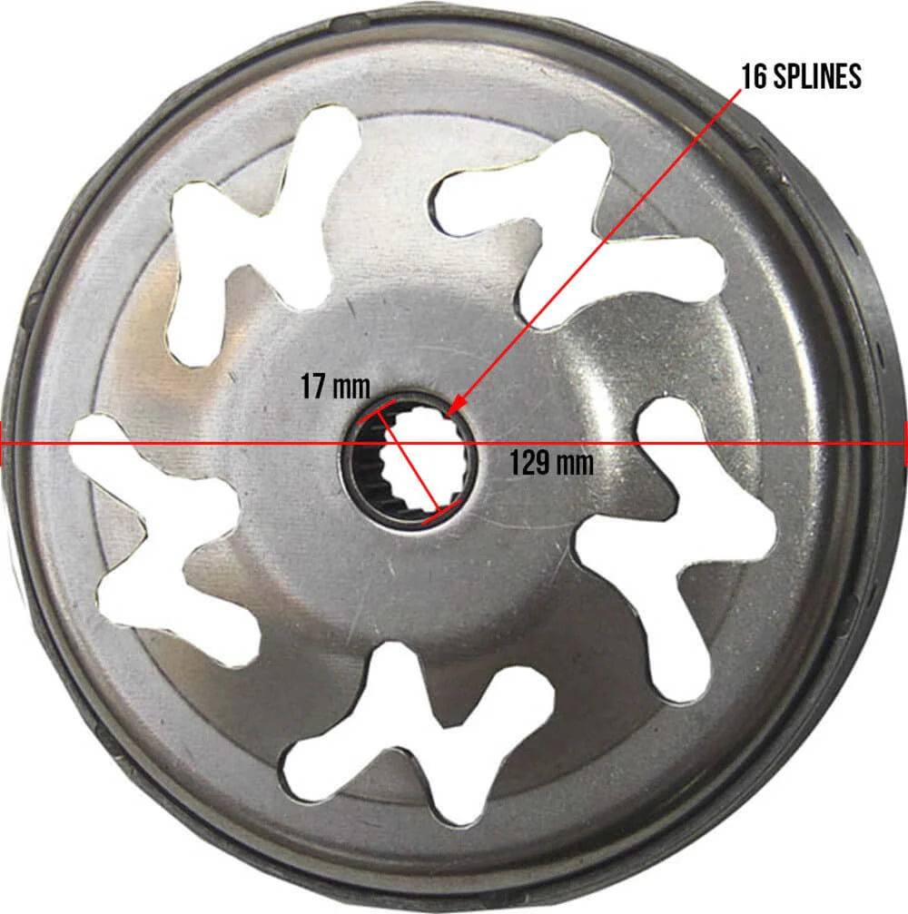 NCY Performance Clutch Bell Yamaha Zuma 125