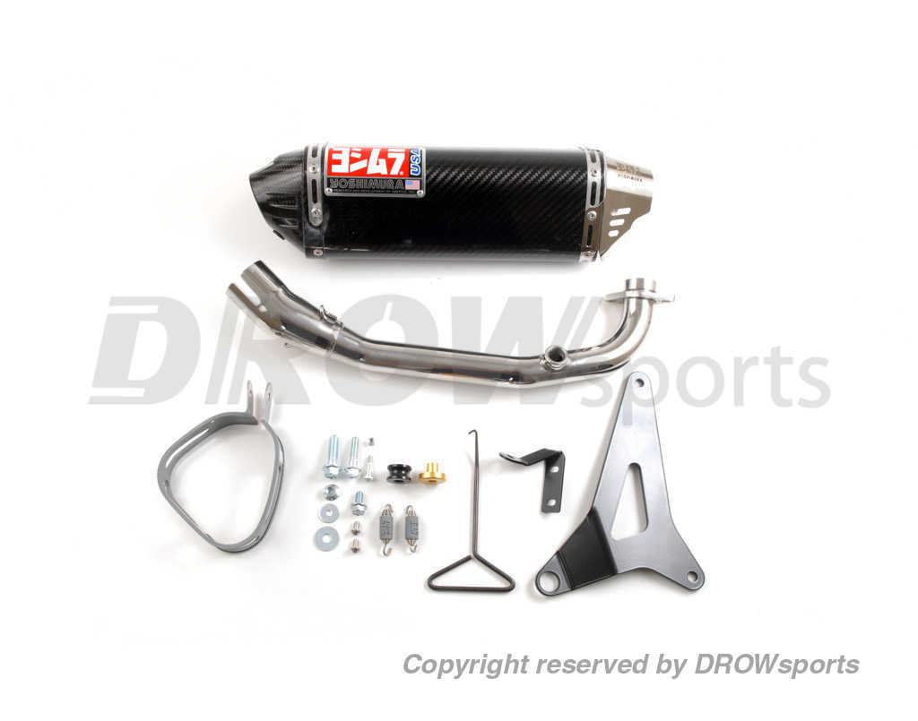 Yoshimura Zuma 125 TRC Stainless Steel Exhaust System w/Carbon Fiber Cap