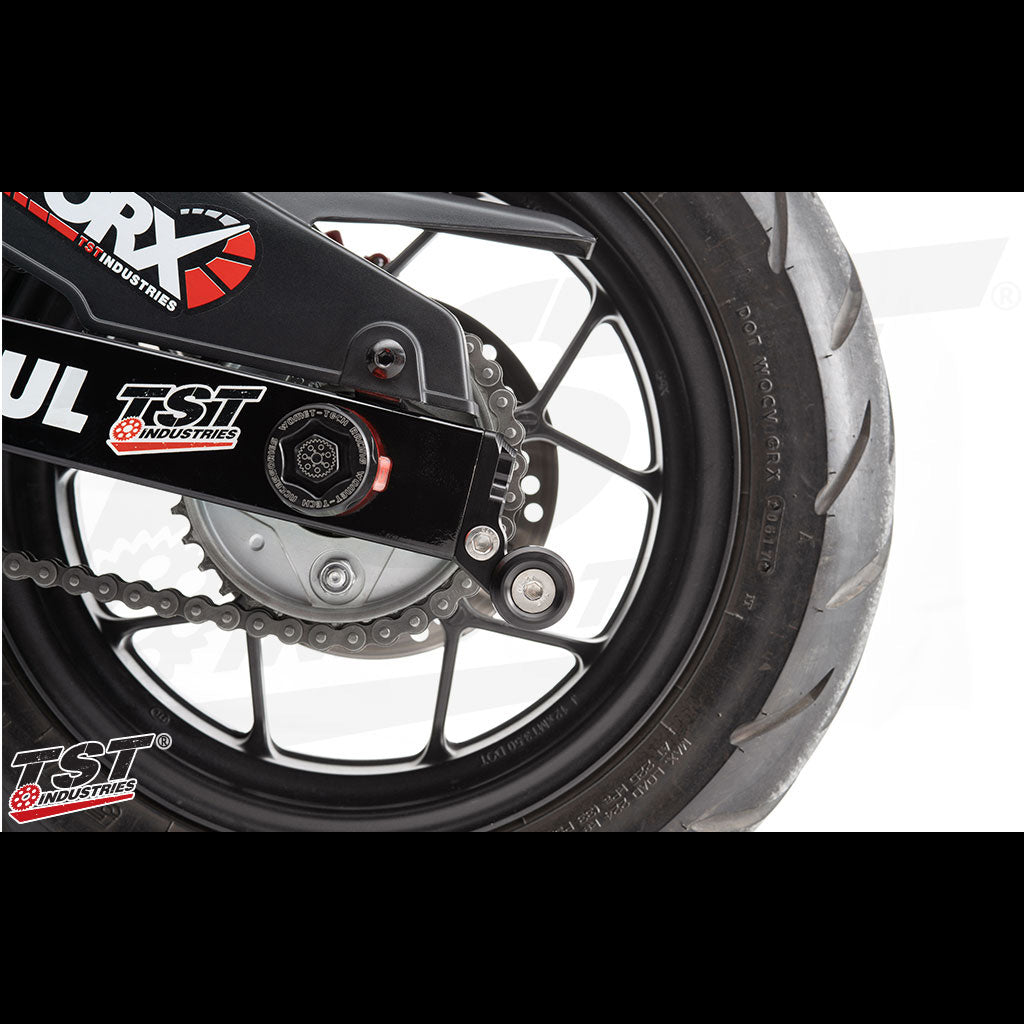 Honda Grom Chain Adjuster with Spool