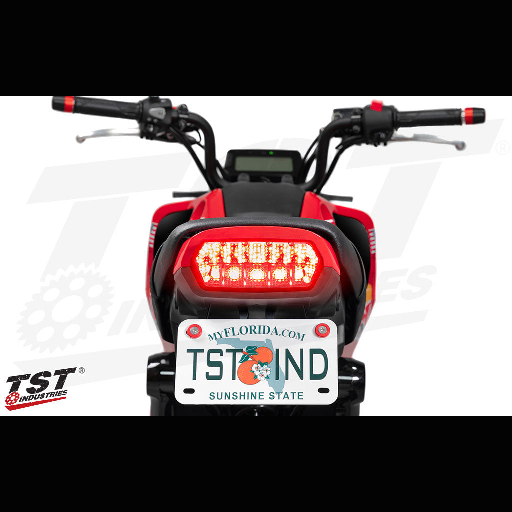 TST Programmable and Sequential LED Integrated Tail Light For Honda Grom 2022+