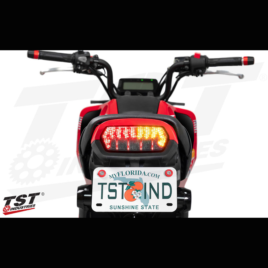 TST Programmable and Sequential LED Integrated Tail Light For Honda Grom 2022+