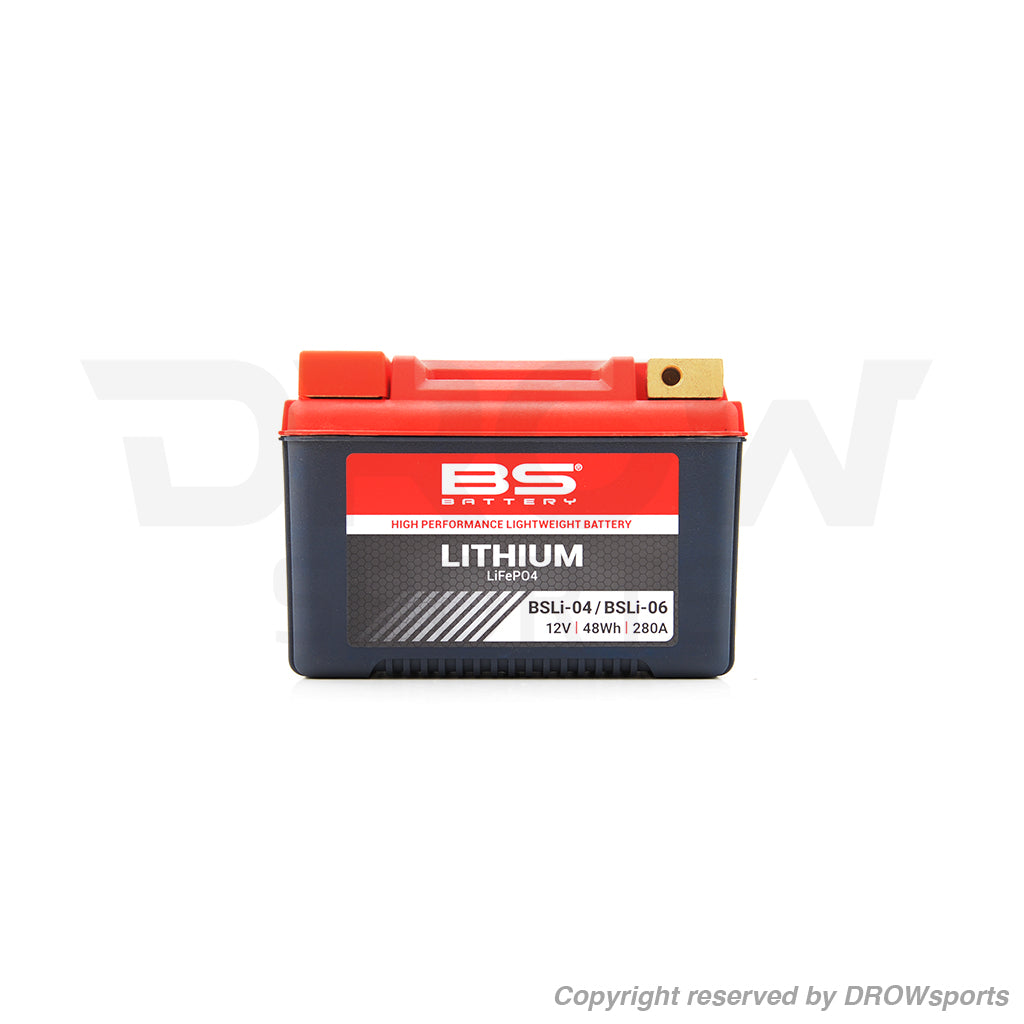 BS Batteries Lithium LiFe04 BSLi-04/BSLi-06 280A (Zuma 125, RZR 170)
