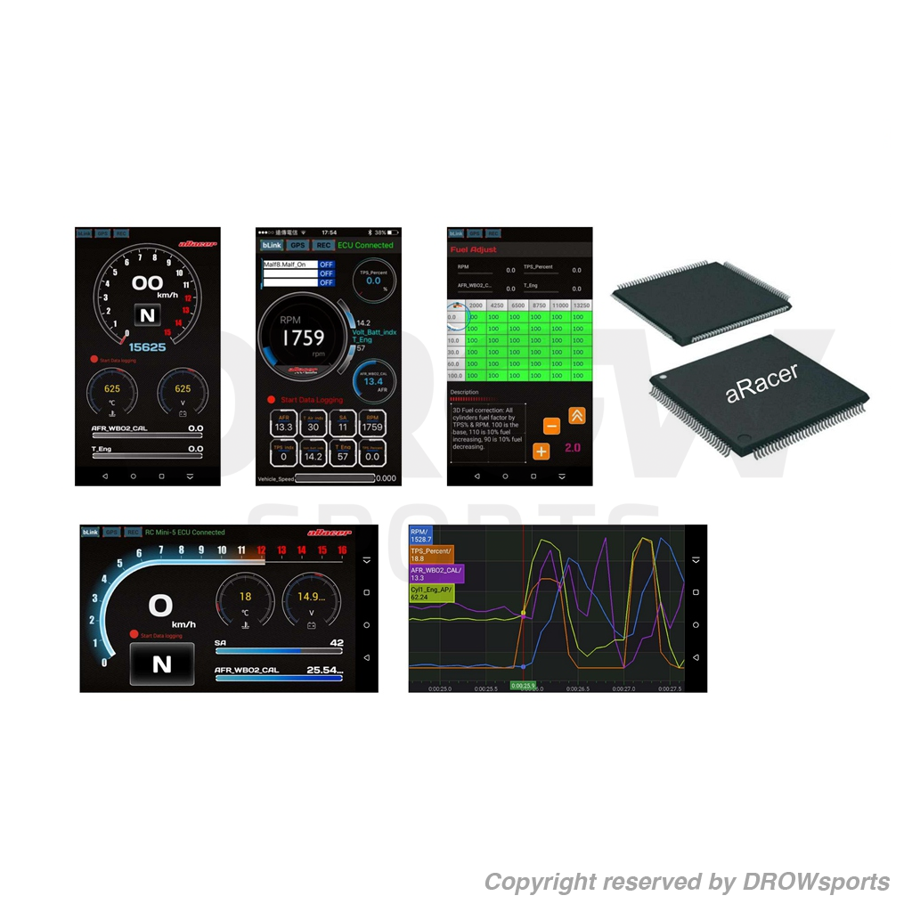 aRacer Mini 5 for Honda Grom 125