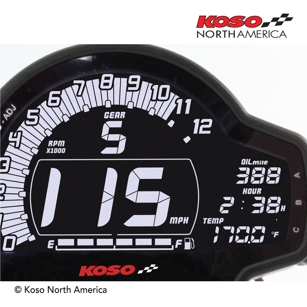 KOSO MS-01 Multi-Functional Gauge Universal