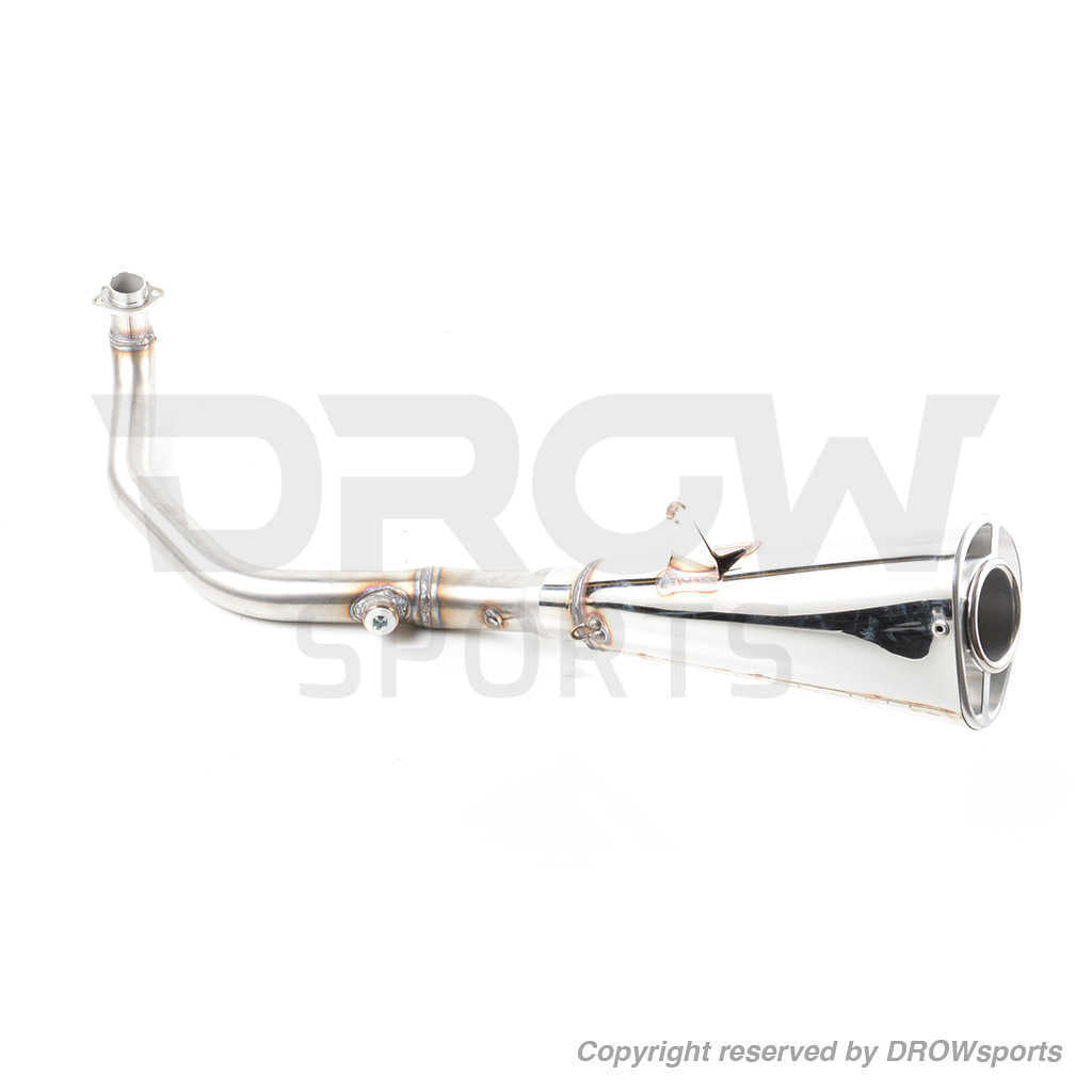 Brocks Honda Grom Stainless Steel Exhaust 02 Bung