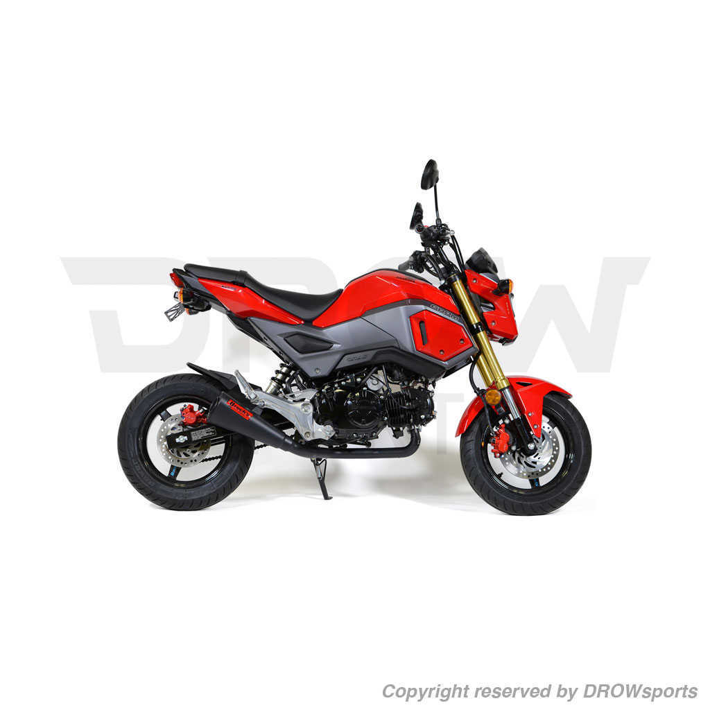 Grom 2017 Brocks Alien Head Full System Exhaust Black Ceramic