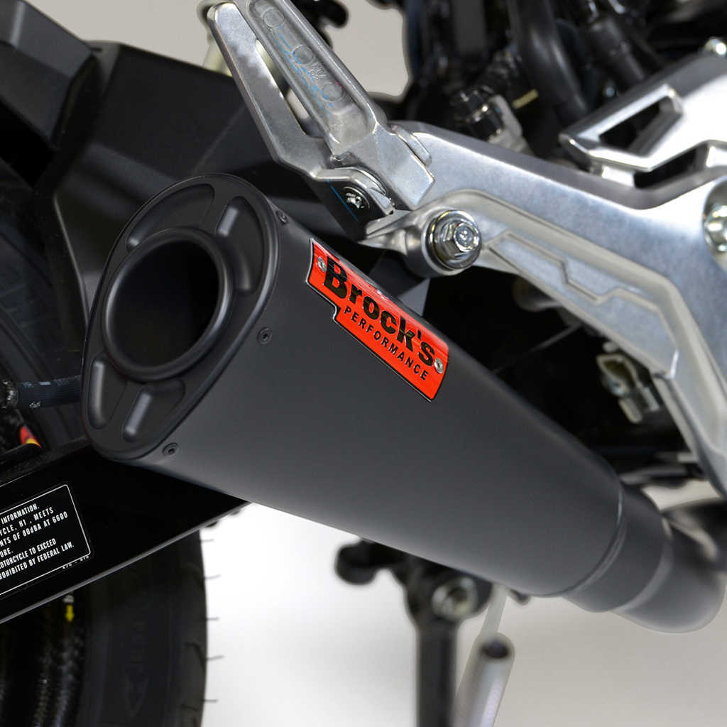 Brocks Alien Head 2 Full Exhaust System Honda Grom/MSX 125 2017 Stainless