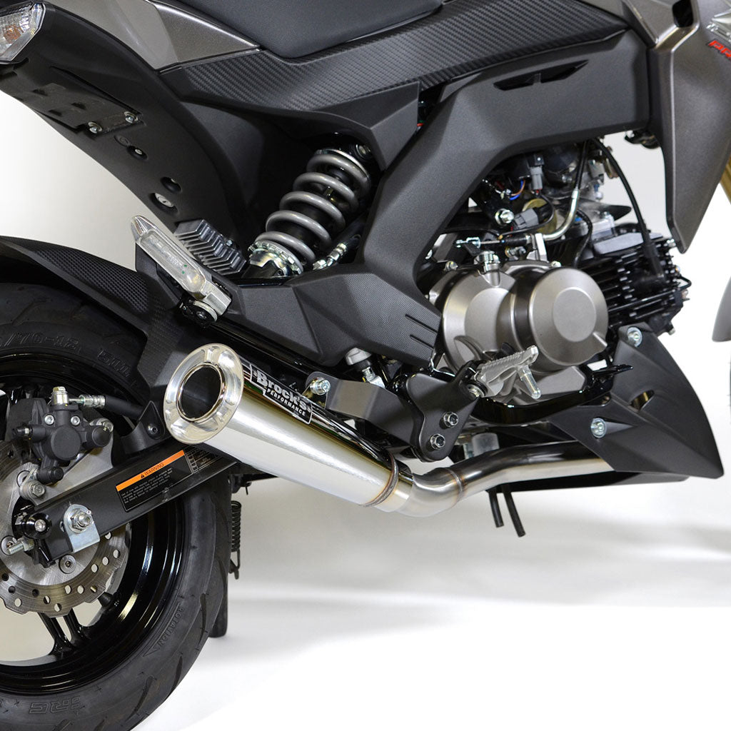Brocks Performance ShortMeg 2 Full System Z125 Stainless