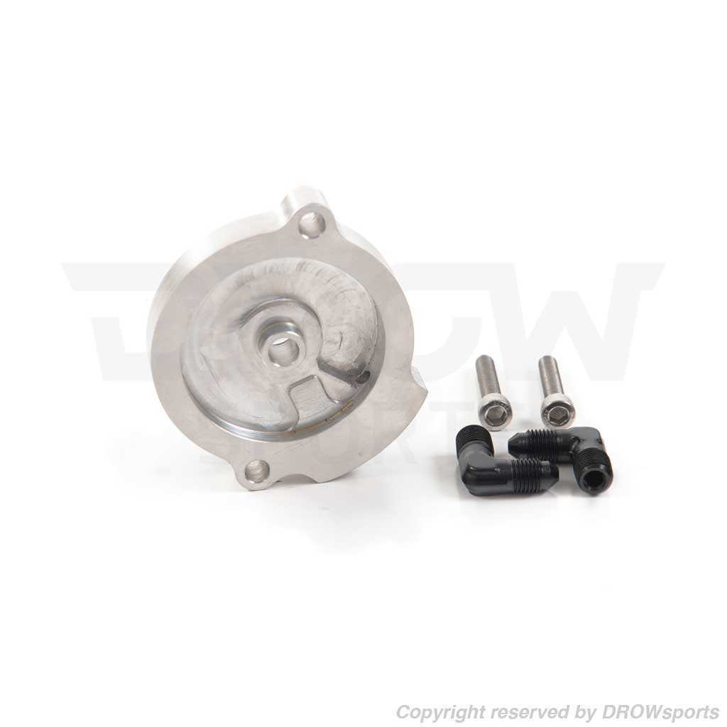 Chimera Oil Cooler Sandwich Plate - Kawasaki Z-125 Pro