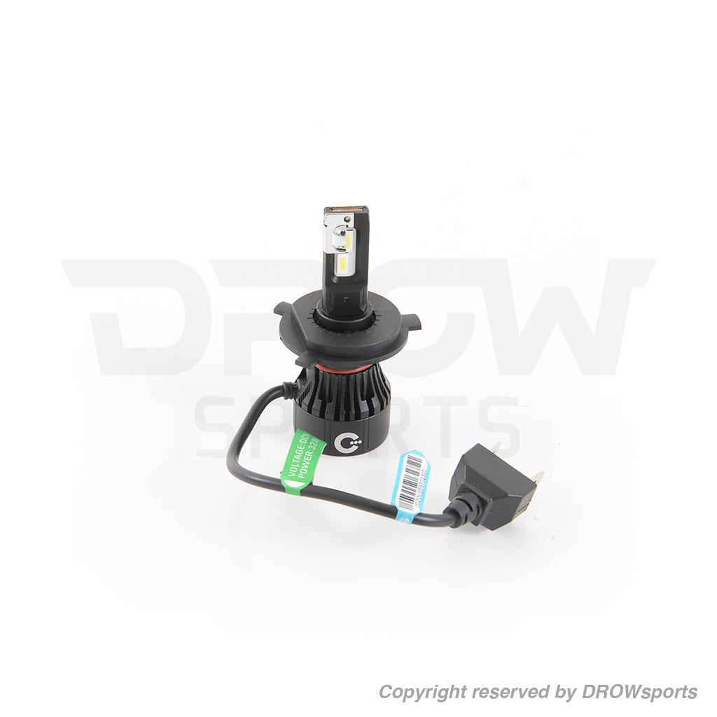 Custom LED Hyper-X LED Headlight Bulb- H4