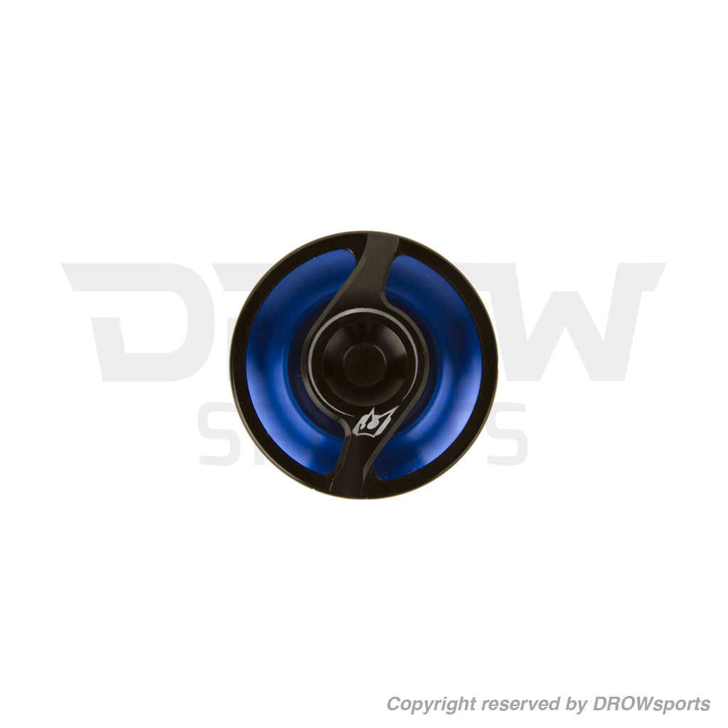 Driven Racing Halo Fuel Cap Kawasaki Z-125 Pro - Blue