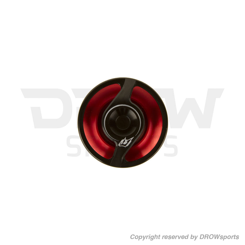 Driven Racing Halo Fuel Cap Kawasaki Z-125 Pro - Red