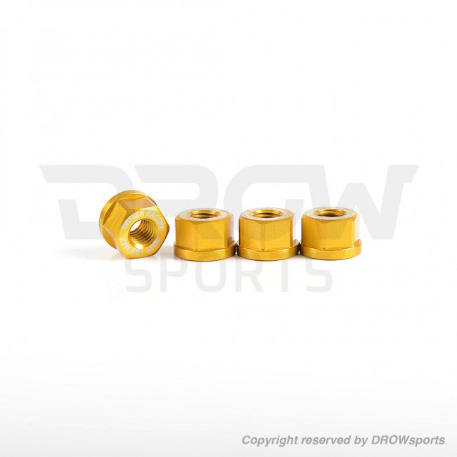 Driven Racing Kawasaki Z-125 Sprocket Nuts M10x1.25p (4 pcs)