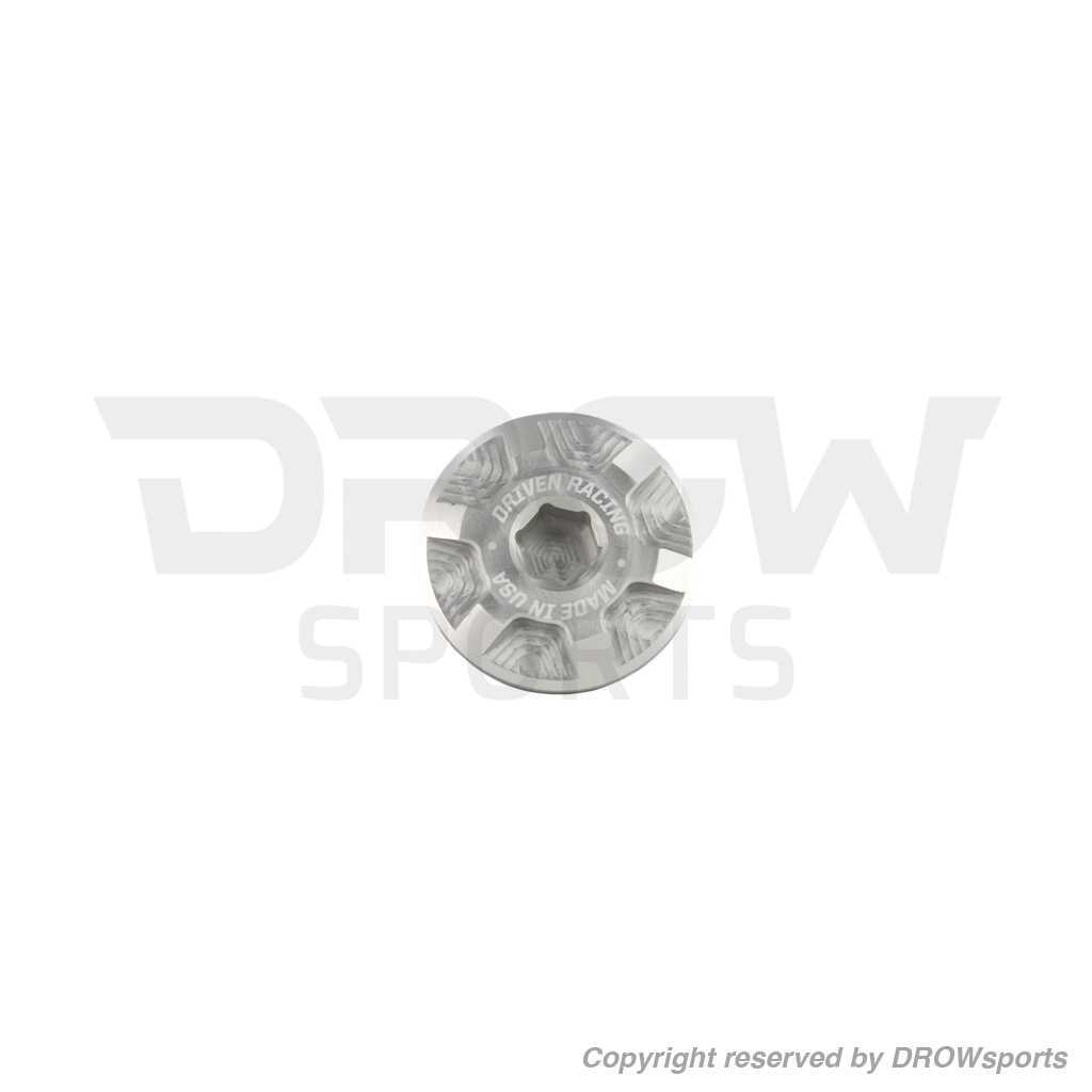 Driven Racing Kawasaki Z125 Pro Engine Plug Silver/Raw