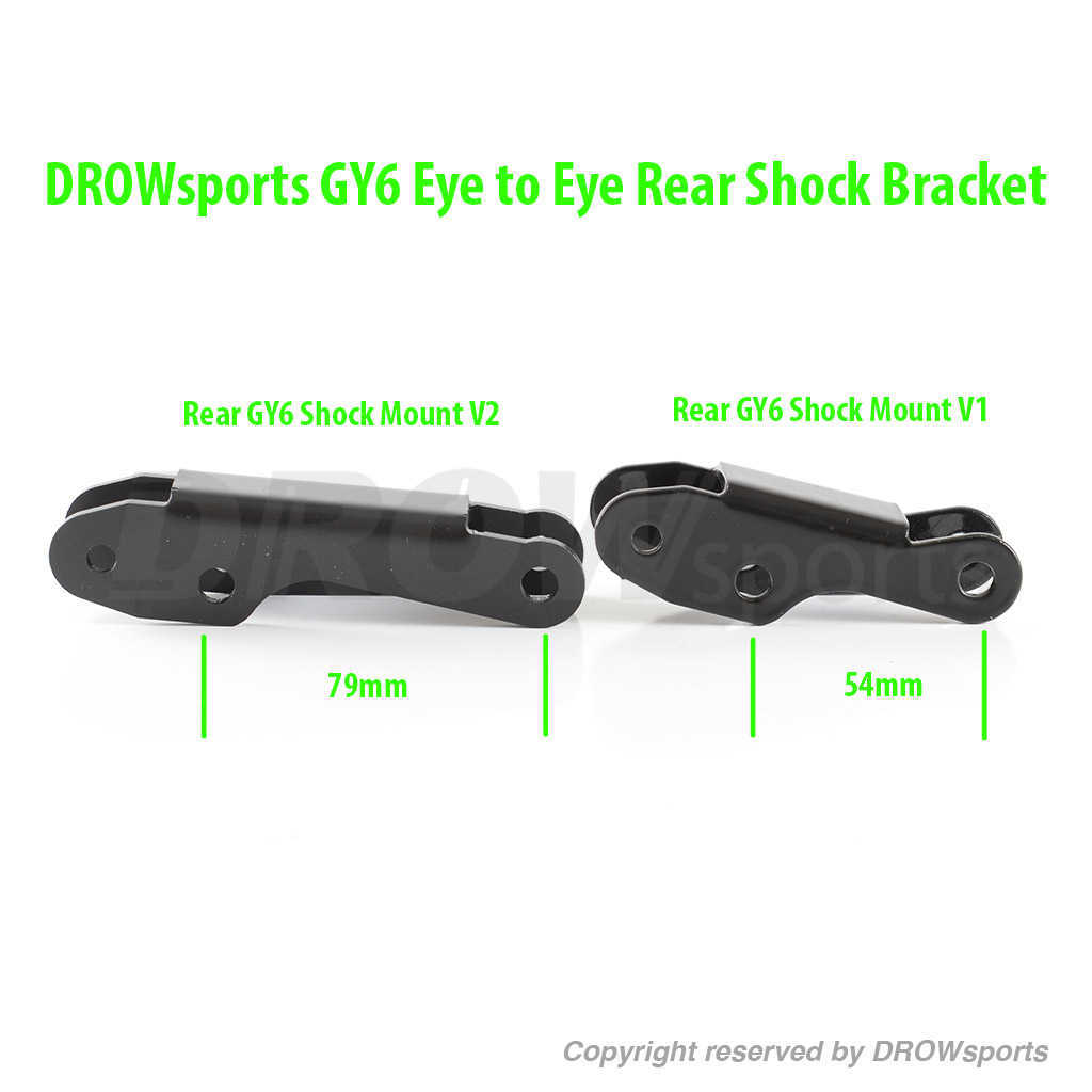 GY6 Eye-to-Eye Shock Mounting Bracket