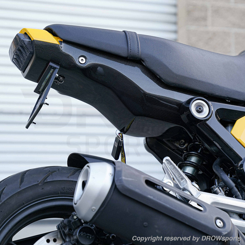 DROW 2022+ Grom Carbon Fiber Under Tail Cowl