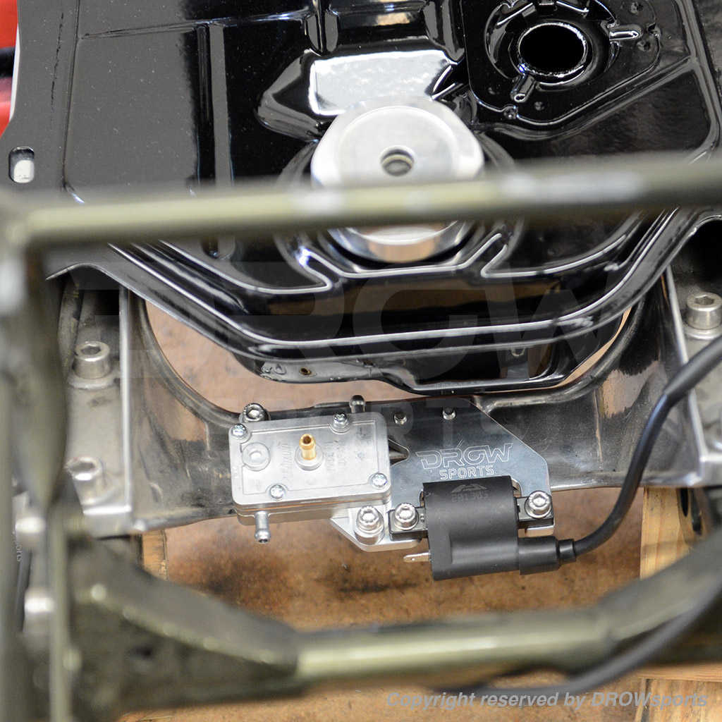 Honda Ruckus Mikuni Vacuum Pump and Ignition Coil Bracket