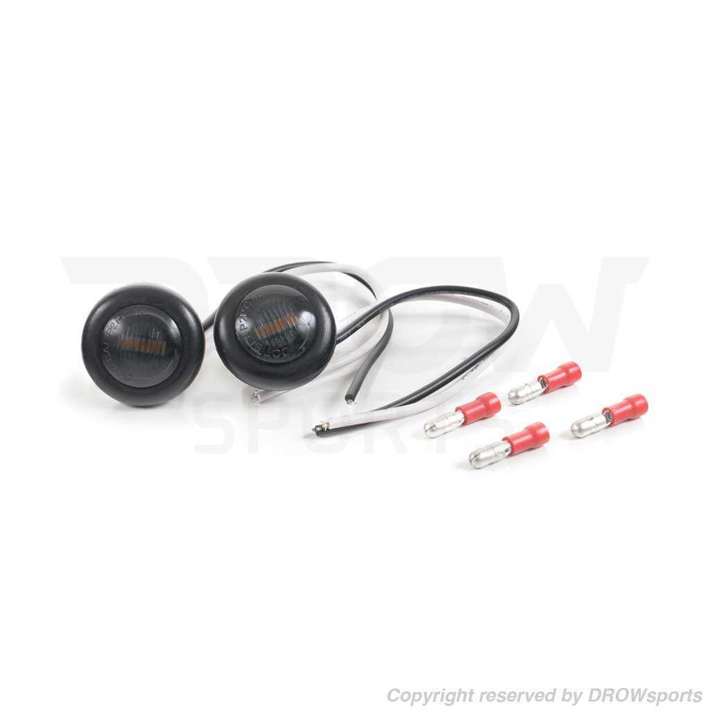 Smoked DROWsports Super DOT Ruckus Turn Signals