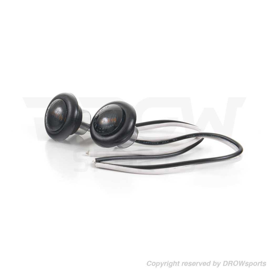 LED Mini Super DOT Turn Signal Smoke