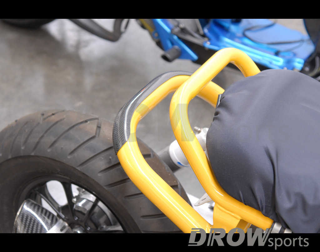 DROWSports Honda Ruckus Carbon Fiber Rear Frame Cap