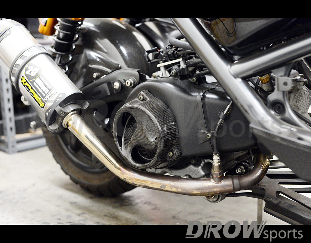 DROWsports Yamaha BWS125 Carbon Fiber Cooling Fan Cover