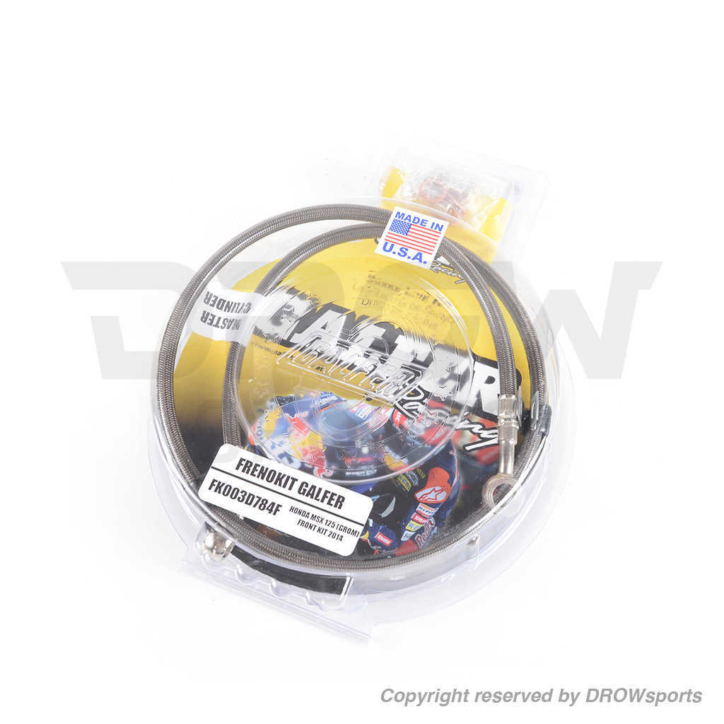 Galfer Honda Grom Stainless Steel Brake Line