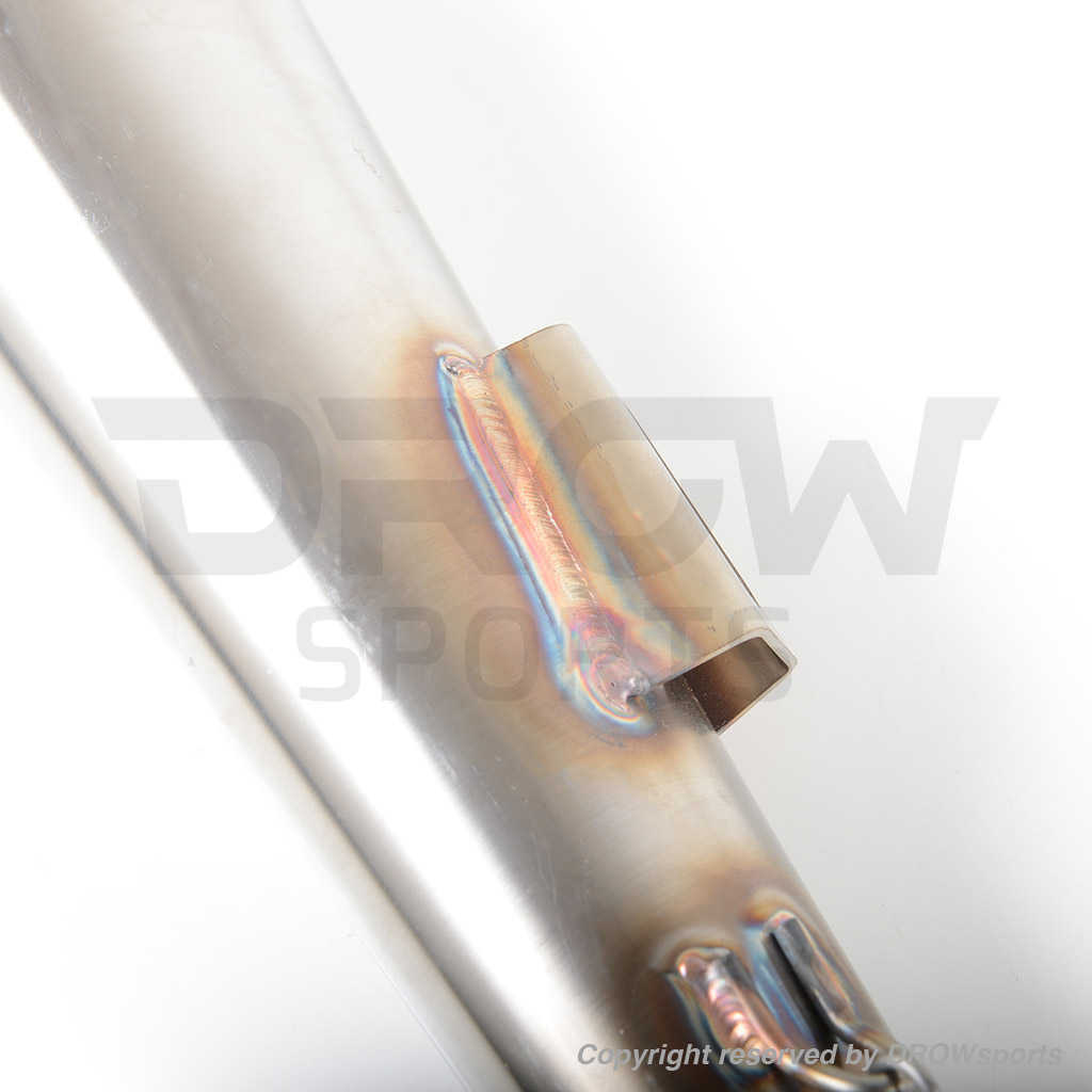 100% Stainless Steel Exhaust and all Tig Weld