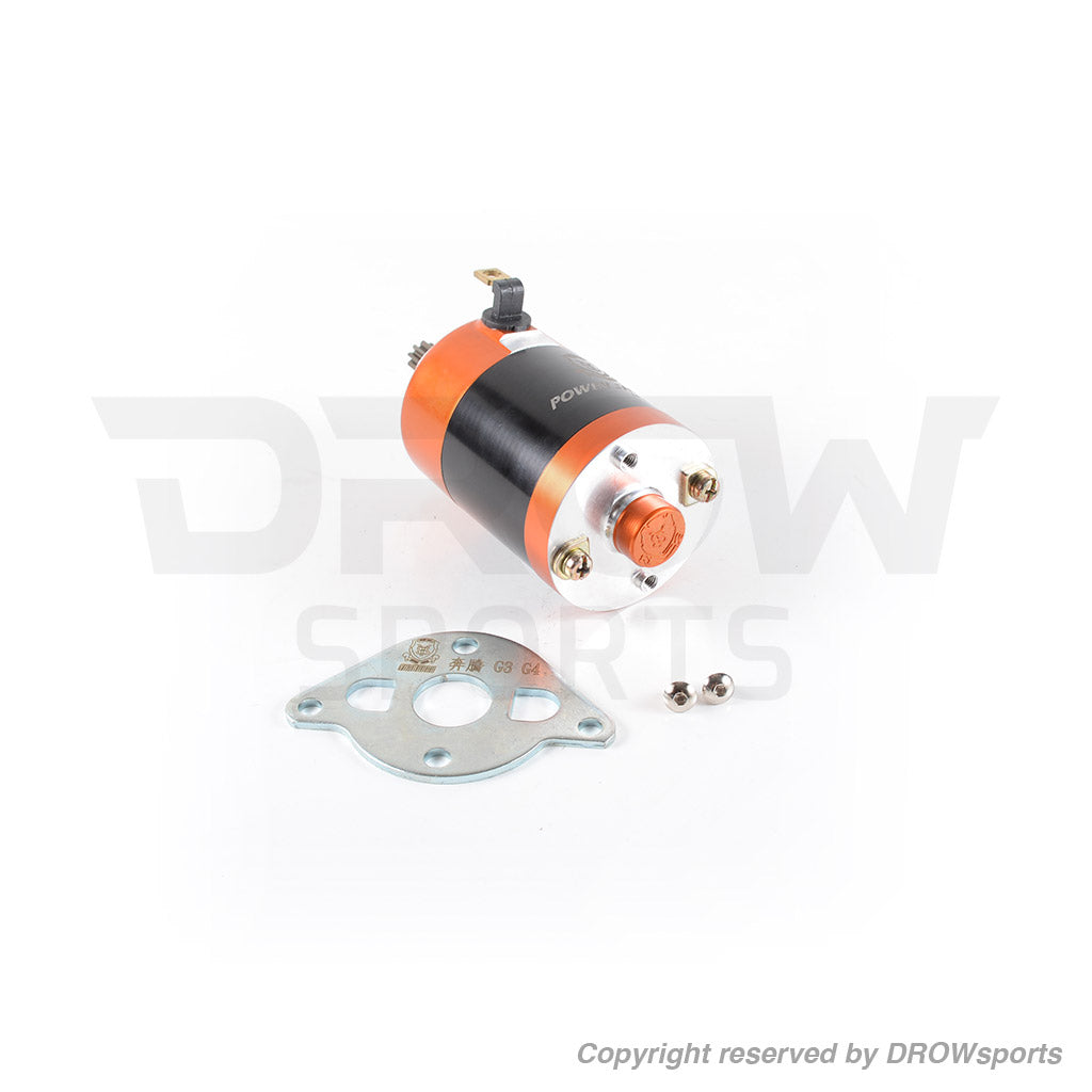 Power Shin Yea GY6 232cc Racing High Torque Starter Motor - Orange