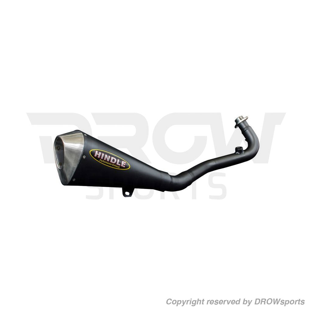 Hindle '17-'20 Honda Grom Evo Megaphone Exhaust System Black Ceramic
