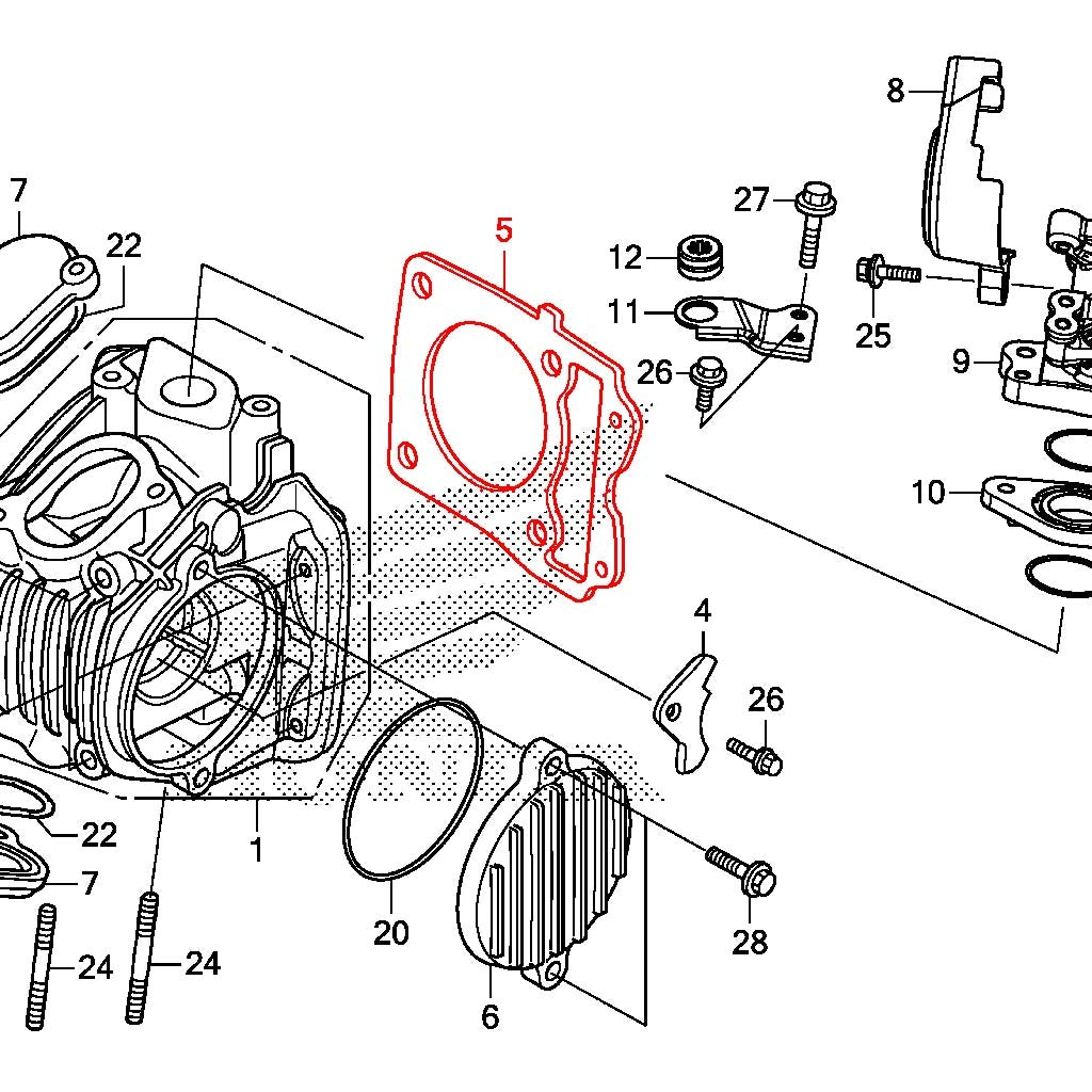 Honda Grom OEM Gasket