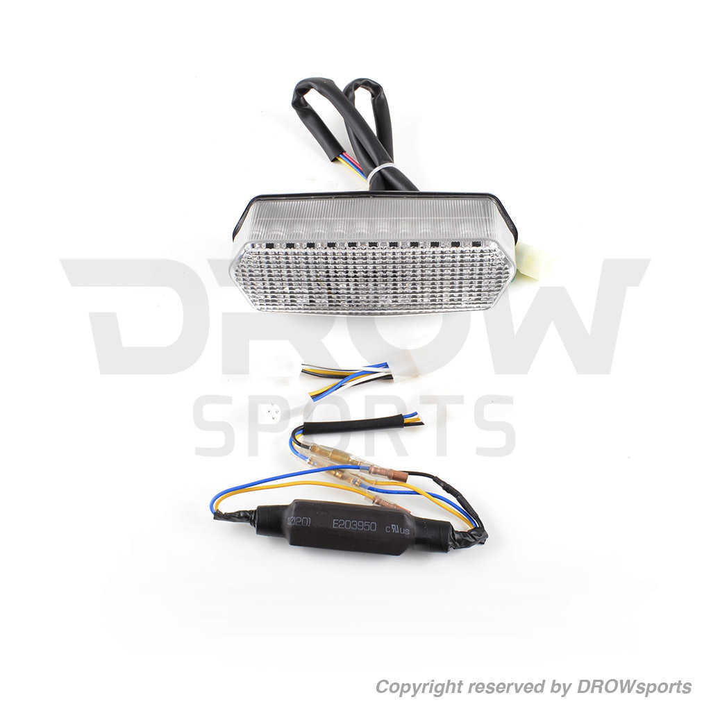 Honda Grom 125 Clear LED Tail Light Kit