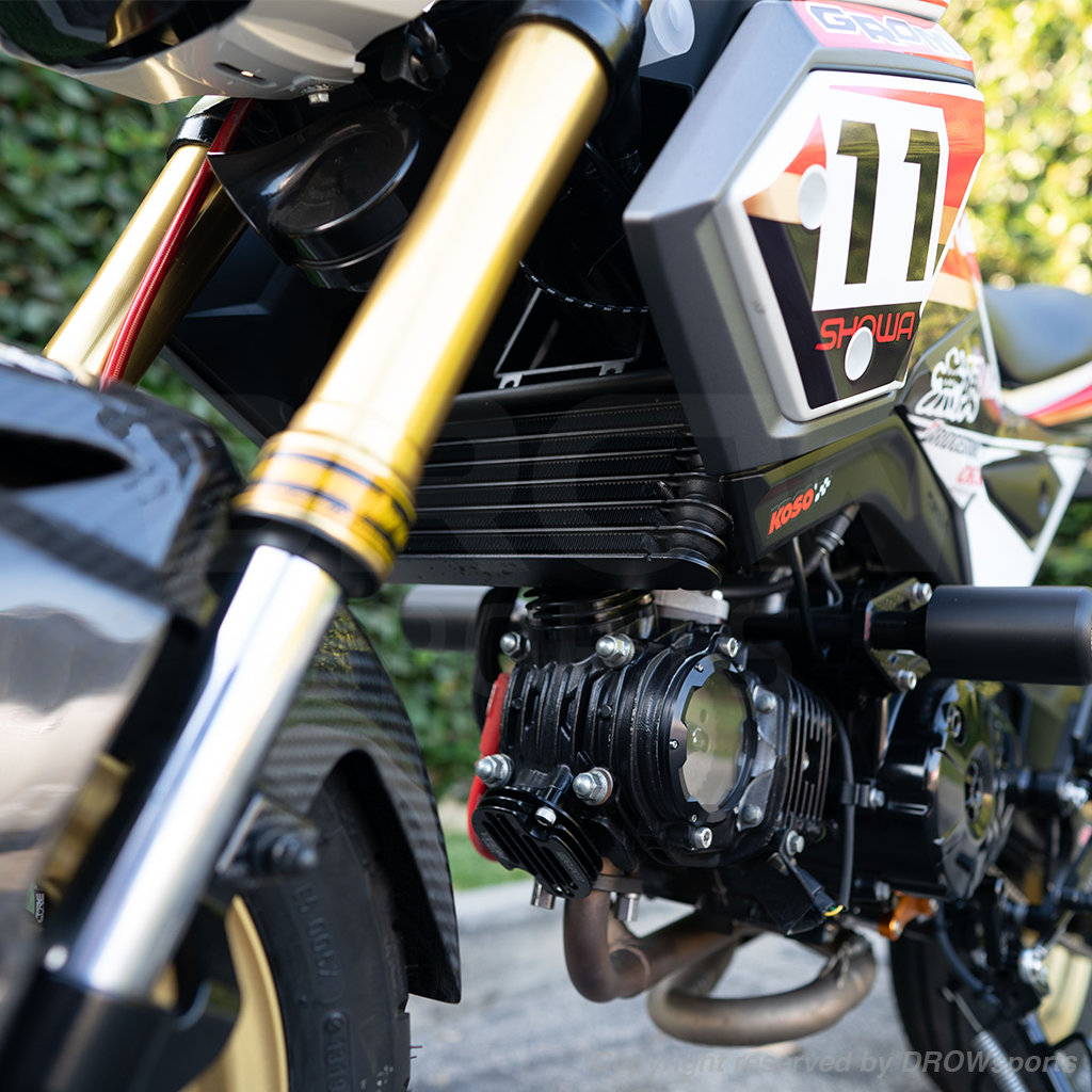 DROWsports Honda Grom Oil Cooler Kit