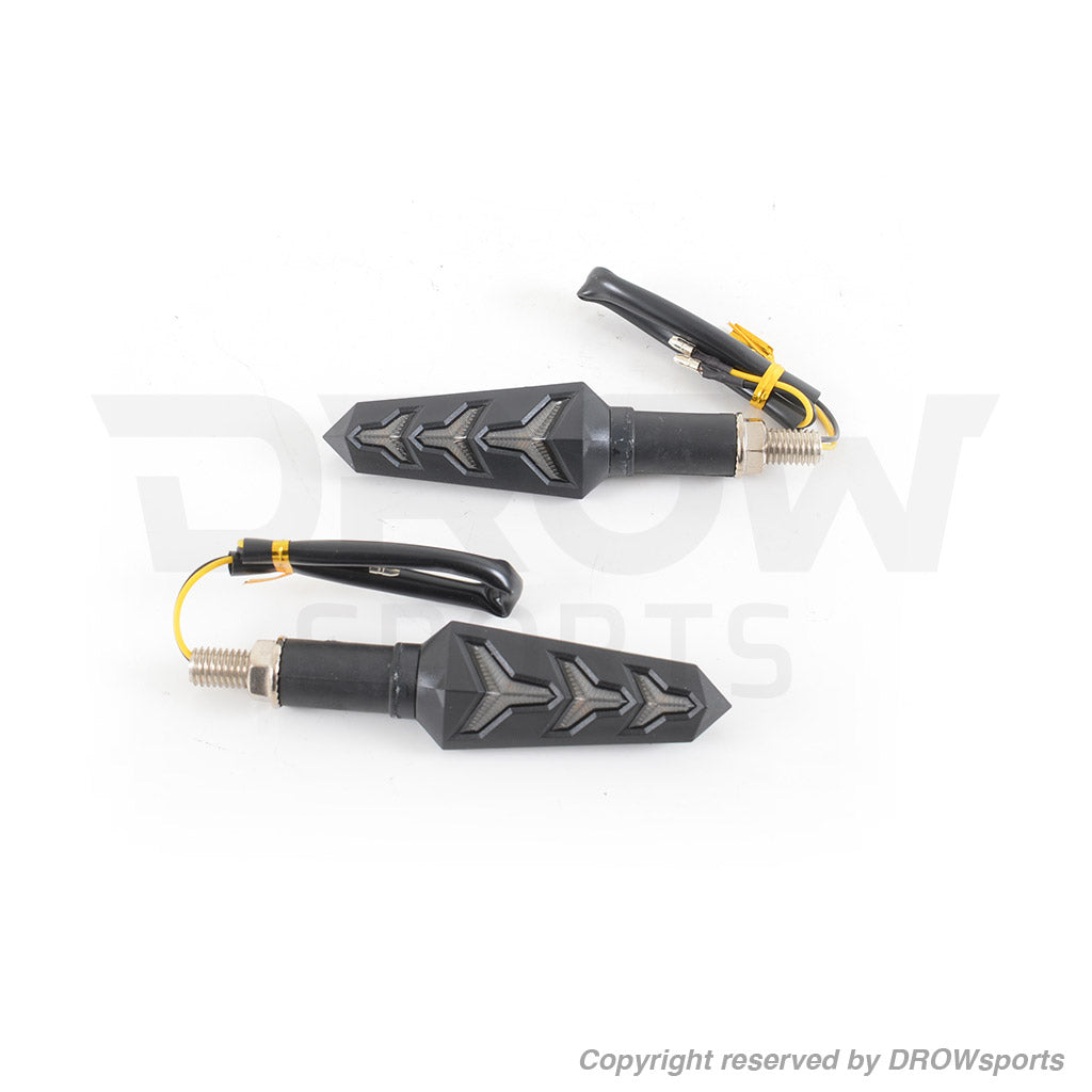 HyperSweep LED Sequential Turn Signal - Amber