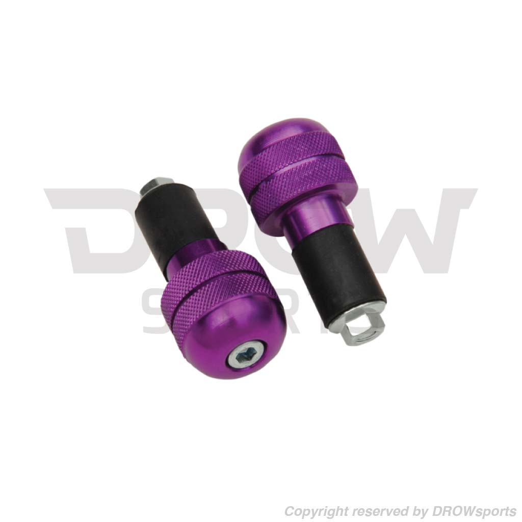 Purple Anti-Vibration 7/8" Bar End Weights