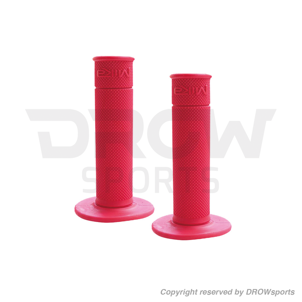 Mika Metals 50/50 Waffle Grip 7/8" - Red