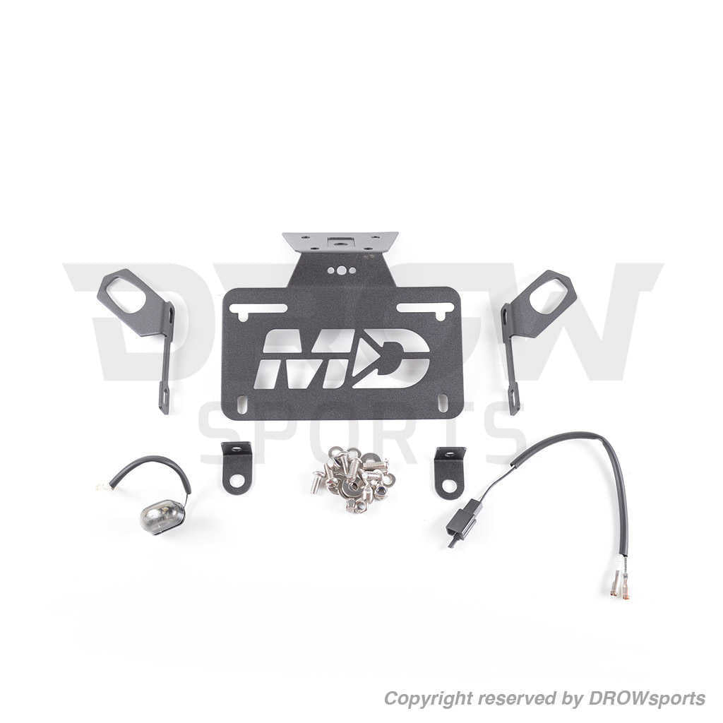 MD Kawasaki Z125 Pro Fender Eliminator Kit Stock look With Turn Signal Mounts
