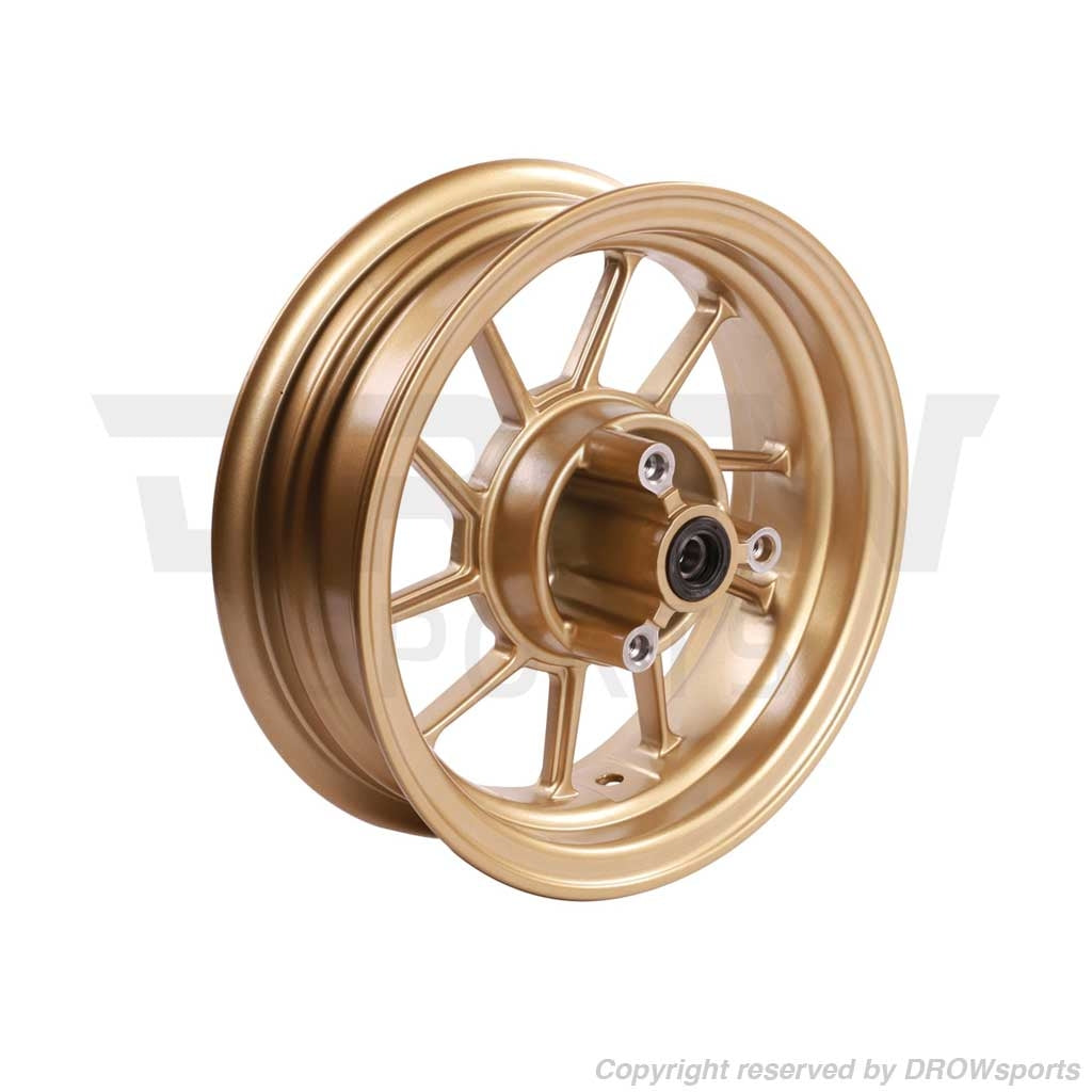 NCY Honda Ruckus Hustler 10" Wheel Set Gold