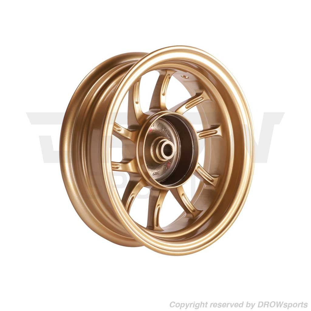 NCY Honda Ruckus Hustler 10" Wheel Set Gold