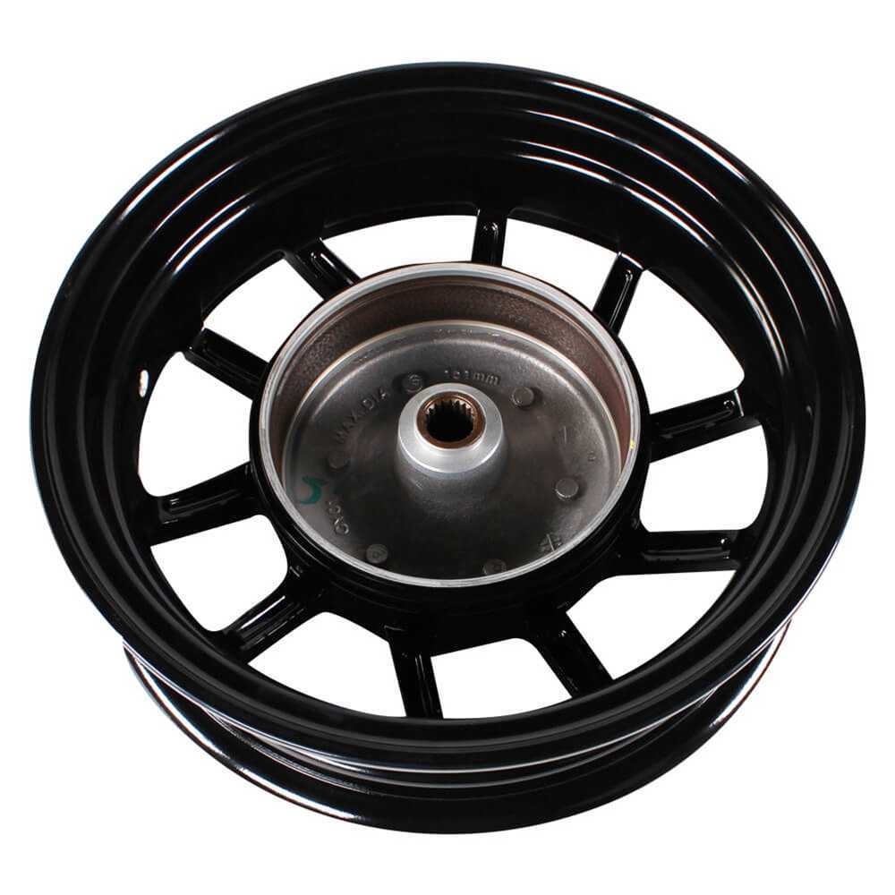 NCY Zuma 125 Rear Wheel Drum Hub Location
