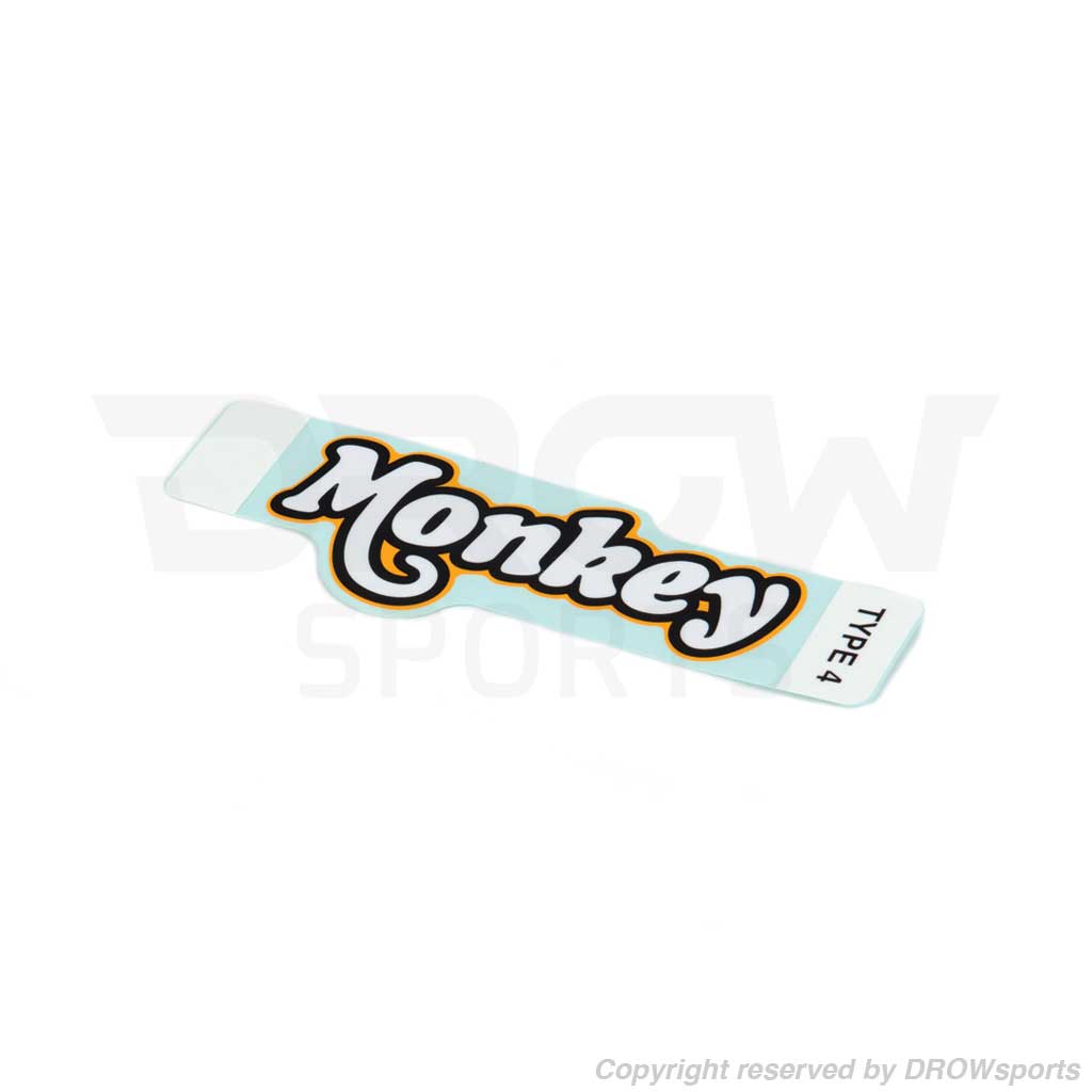 OEM Honda Monkey Side Cover Stickers - Yellow