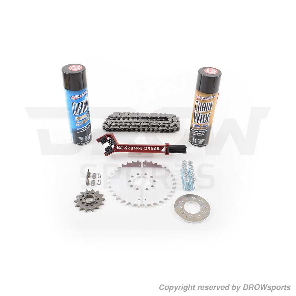 Polaris RZR 170 Sprocket Chain Kit with Two Split Rear Sprockets