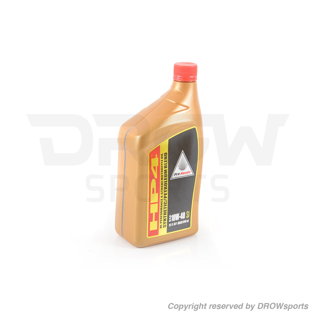 Pro Honda HP4 4-Stroke Semi Synthetic Motor Oil 10W-40 08C35-A14W0M (Gold)