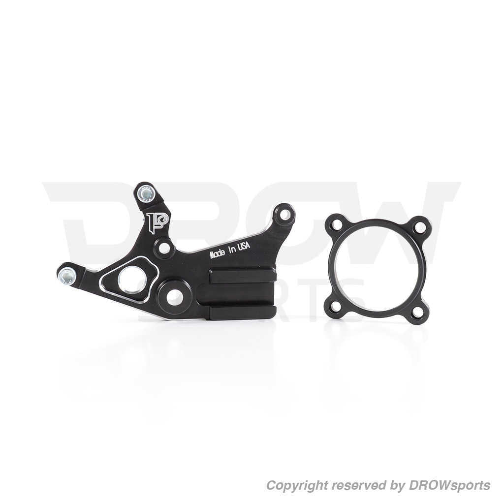 P.S.D. Kawasaki Z125 Pro Dual Caliper Bracket using one OEM & one P32/34)