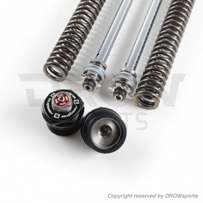 RacingBros Adjustable Front Fork Kit Kawasaki Z125 Pro
