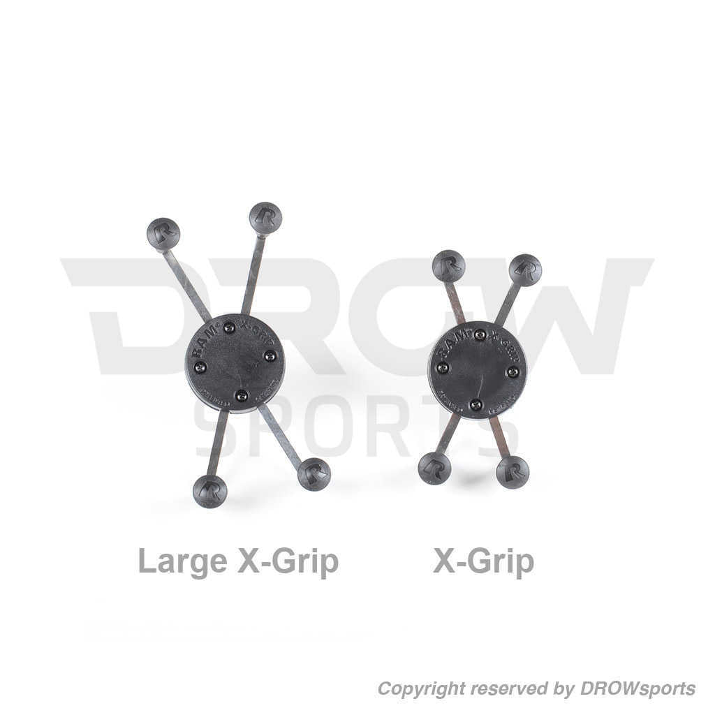Ram Mount Large X-Grip vs. normal X-Grip