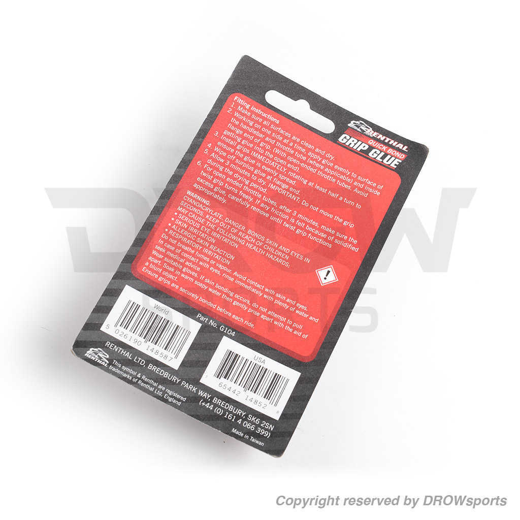 Renthal Handlebar Grip Glue Quick Bond