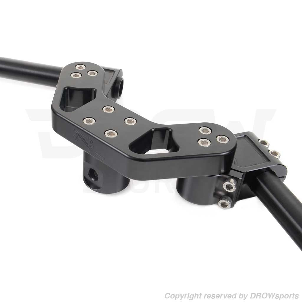 rPRO Monster Bottom Mounted Clip On Honda Ruckus Setup