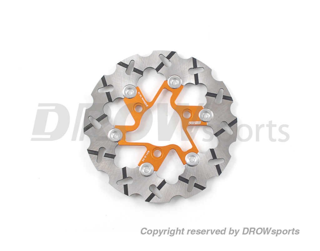 RRGS 220mm Stainless Steel Floating Rotor Honda Ruckus V.5