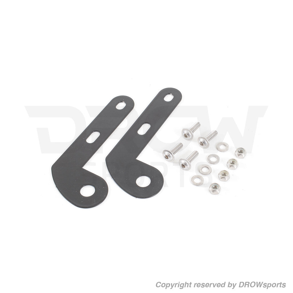 Brackets for Grom Front Fender on a Honda Ruckus