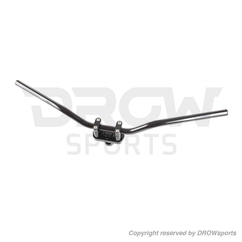 DROWsports Black Handlebar with NCY Ruckus Handlebar Clamp